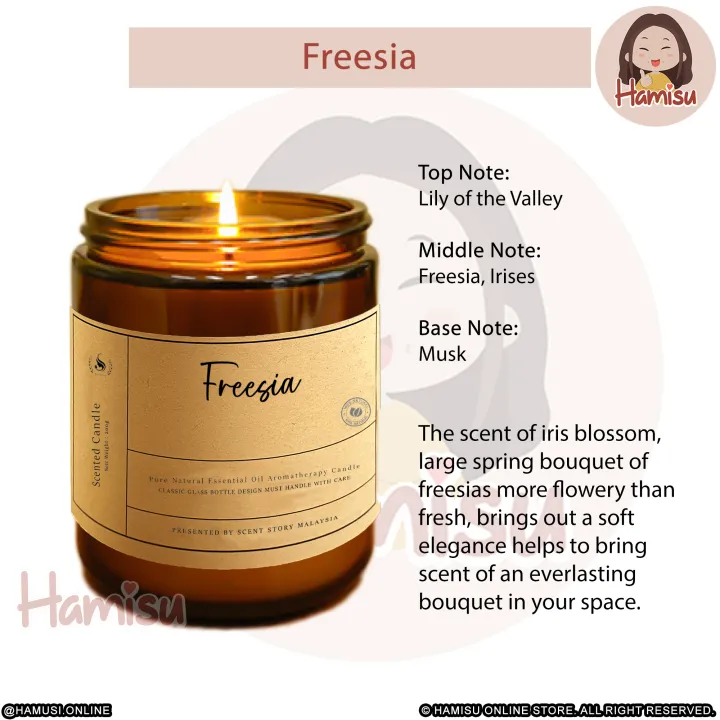 Scented Candle Handmade Soy Wax Candle Fragances Candle 200g Lilin Wangi 香氛蜡烛 香薰蜡烛 - Image 11