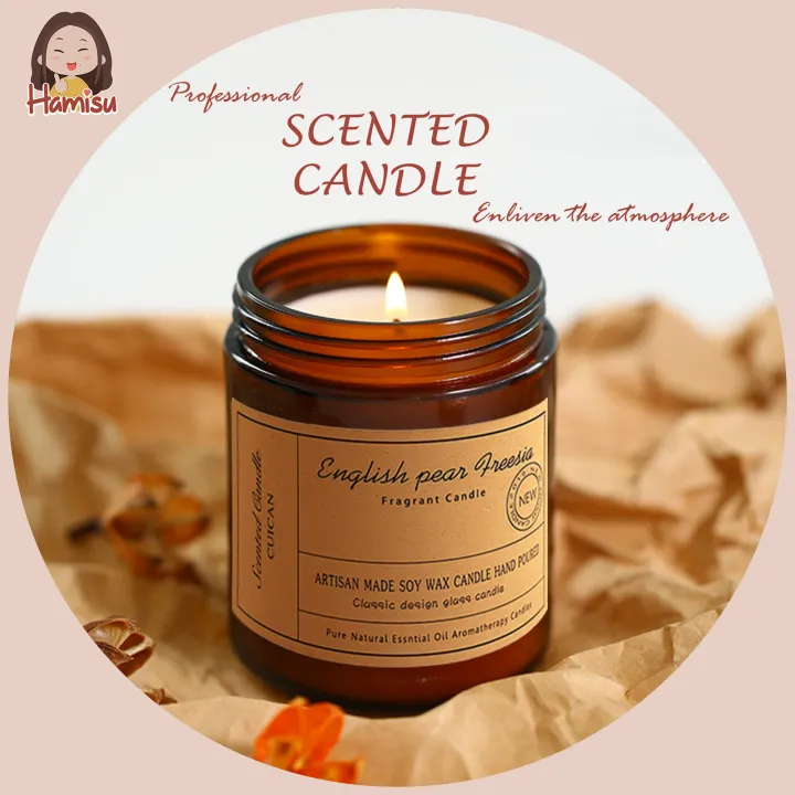 Scented Candle Handmade Soy Wax Candle Fragances Candle 200g Lilin Wangi 香氛蜡烛 香薰蜡烛 - Image 3