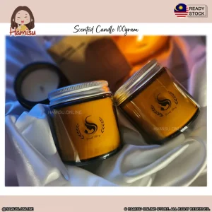 SCENTED CANDLE LILIN WANGI 100G ENGLISH PEAR FREESIA LAVENDAR AROMATIC CANDLE