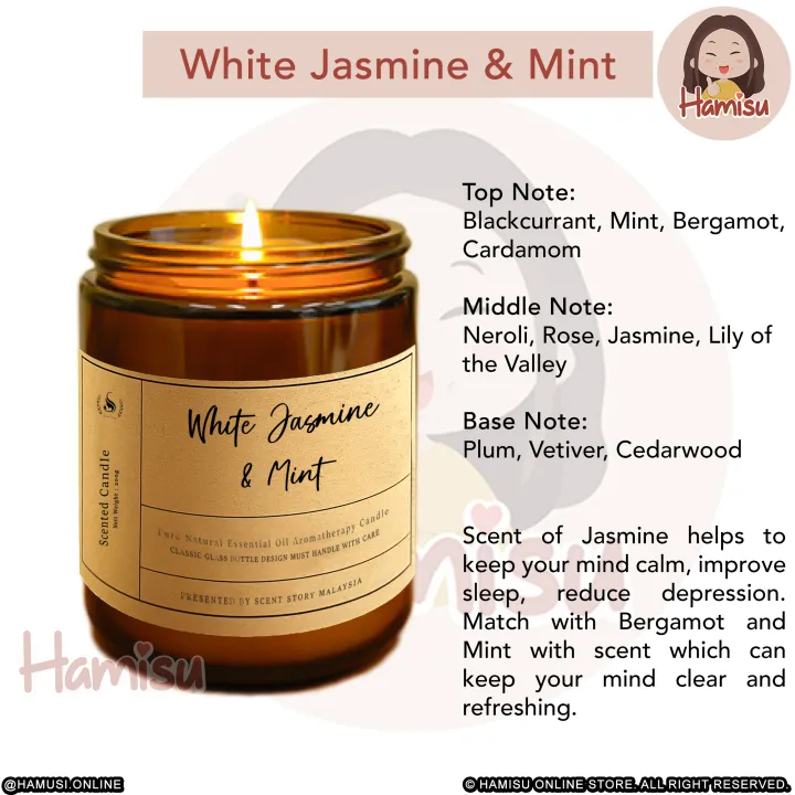 Scented Candle Handmade Soy Wax Candle Fragances Candle 200g Lilin Wangi 香氛蜡烛 香薰蜡烛 - Image 21