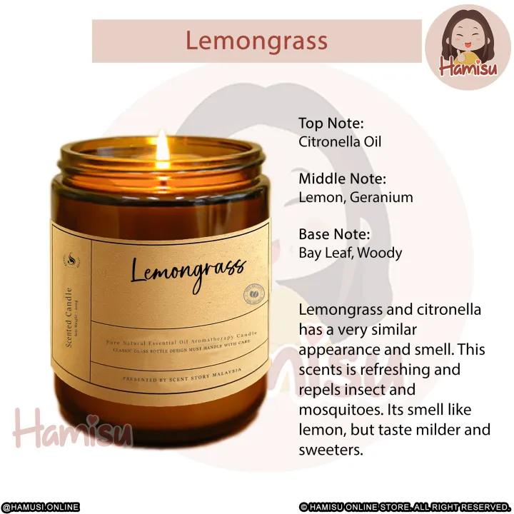 Scented Candle Handmade Soy Wax Candle Fragances Candle 200g Lilin Wangi 香氛蜡烛 香薰蜡烛 - Image 13